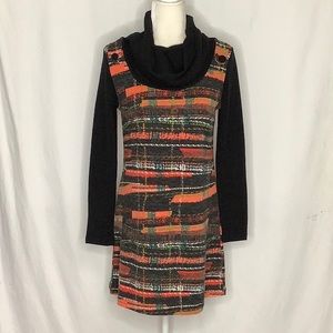 Aryeh Knit Pinafore Style Sweater Dress Size S